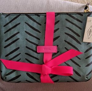 Fun Fossil pouch/clutch